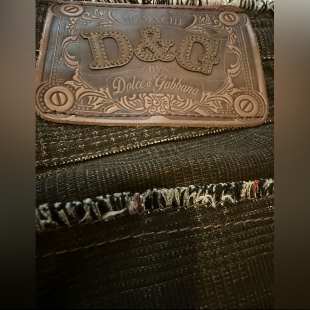 Dolce & Gabbana Black Straight Leg Men’s Jeans